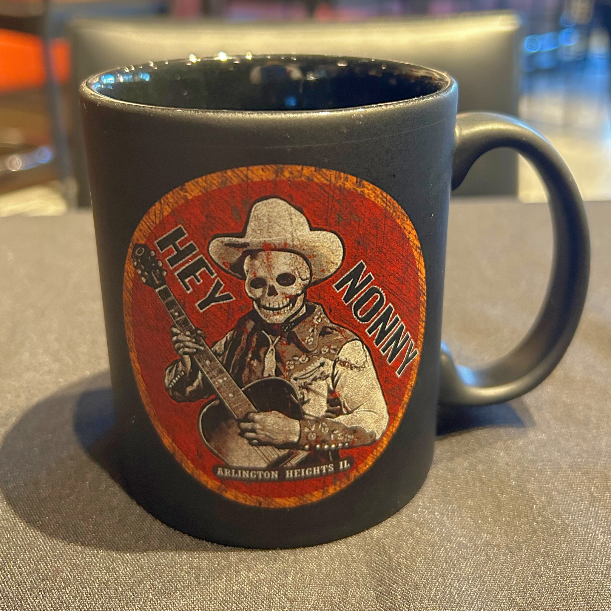 Hey Nonny Coffee Mug (Black)